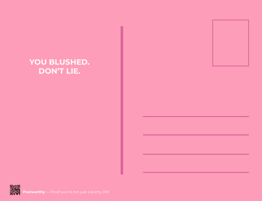 A Flirt in First-Class Form