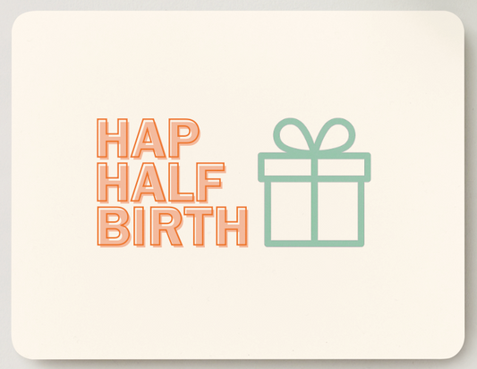 Half Birthday, Half Card
