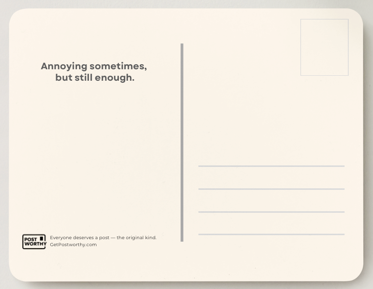 Enoughness Confirmed