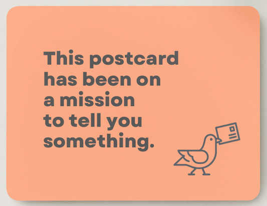 One Postcard, All The Feelings