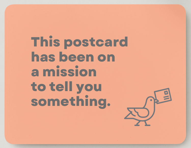 One Postcard, All The Feelings